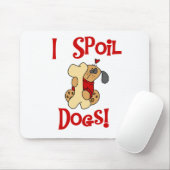 Ik Verwen Honden Tshirts en Geschenken Muismat (Met muis)