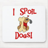 Ik Verwen Honden Tshirts en Geschenken Muismat (Voorkant)