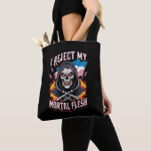 Ik Verwerp Mijn Sterfelijk Vlees Trans Transgender Tote Bag (Dichtbij)