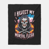 Ik verwerp mijn Transgender Transgender LGBTQ Fleece Deken (Voorkant)