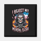 Ik verwerp mijn Transgender Transgender LGBTQ Magneet (Voorkant)