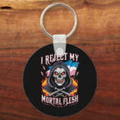 Ik verwerp mijn Transgender Transgender LGBTQ Sleutelhanger (Voorkant)