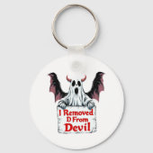 Ik verwijderde D uit Devil - Dark Fantasy Gothic Sleutelhanger (Voorkant)