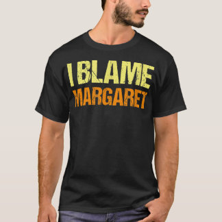 Ik verwijs Margaret Funny Friends Humor Buddy het T-shirt
