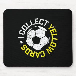 Ik Verzamel Gele Kaarten, Grappige Voetbalspeler C Muismat