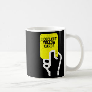 Ik Verzamel Gele Kaarten, Grappige Voetbalspeler Z Koffiemok