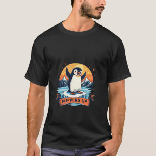 Ik verzet me tegen de pinguïns die tegen Trump zij T-shirt