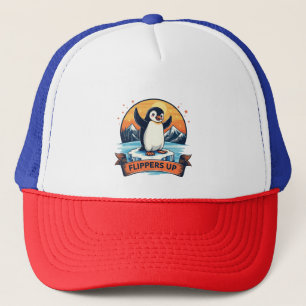 Ik verzet me tegen de pinguïns die tegen Trump zij Trucker Pet