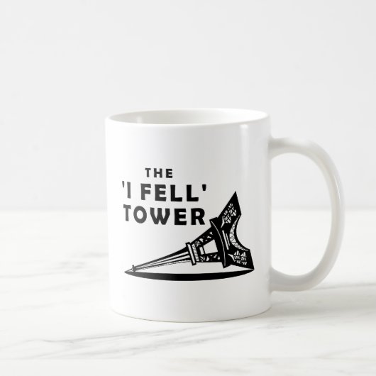"Ik viel" Tor Fun Mug Koffiemok (Rechts)