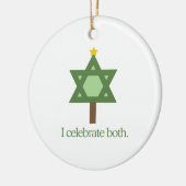 Ik vier beide keramisch ornament (Links)