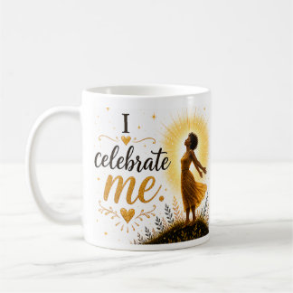 Ik vier mezelf! koffiemok