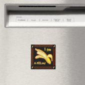 Ik vind BANANEN Ap-pelend Magneet (Insitu (Vaatwasser))