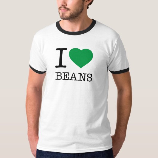 IK VIND BEANS T-SHIRT (Voorkant)
