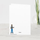 Ik vind BOO heel leuk! Valentijn Feestdagen Kaart (Achterkant)