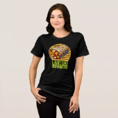 ik vind burrito gewoon lekker Tri-Blend shirt (Voorkant volledig)