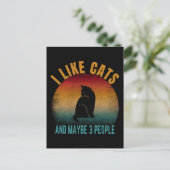 IK VIND CATEGORIE EN MISSCHIEN 3 MENSEN BRIEFKAART (Staand voorkant)