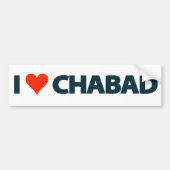 IK VIND CHABAD BUMPERSTICKER VEEL (Voorkant)