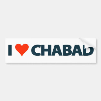 IK VIND CHABAD BUMPERSTICKER VEEL