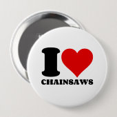 IK VIND CHAIN ZEGGEN RONDE BUTTON 4,0 CM (Voorkant /achterkant)