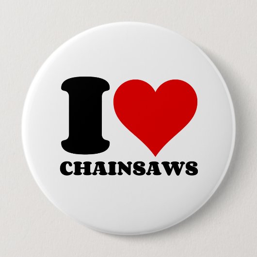 IK VIND CHAIN ZEGGEN RONDE BUTTON 4,0 CM (Voorkant)