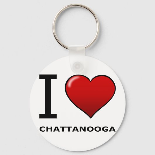 IK VIND CHATTANOGA, TN - TENNESSEE SLEUTELHANGER (Voorkant)