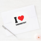IK VIND CHEMISTERIE RONDE STICKER (Envelop)