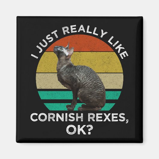 Ik vind Cornish Rexen gewoon echt leuk, OK? Magneet (Voorkant)