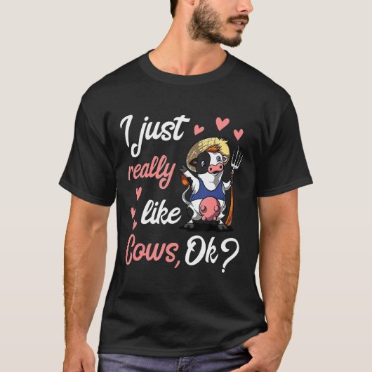 Ik vind Cowsok Cow Tee gewoon echt leuk T-shirt (Voorkant)