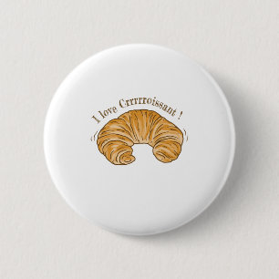 IK VIND CROISSANT, CROISSANT BISCUIT FOOD RONDE BUTTON 5,7 CM