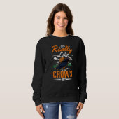 Ik vind Crows 1 echt leuk Trui (Voorkant volledig)