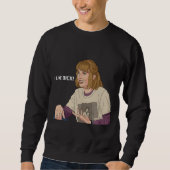 Ik vind D Retro 80s sarcasme – "Ik vind Dick leuk! Trui (Voorkant)