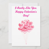 Ik vind de Kaart van je Valentijns leuk (Voorkant)