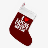 IK VIND DE LOKALE KRAFT BEER KLEINE KERSTSOK (Voorkant (Hangend))