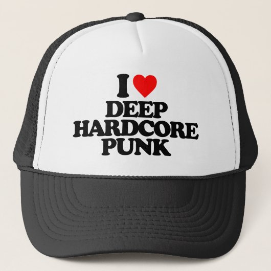 IK VIND DEEP HARDCORE PUNK TRUCKER PET (Voorkant)