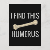 Ik vind deze Humerus Briefkaart (Voorkant)