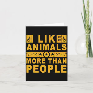 Ik vind dieren leuker dan mensen 3 kaart