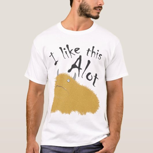 Ik vind dit leuk t-shirt (Voorkant)