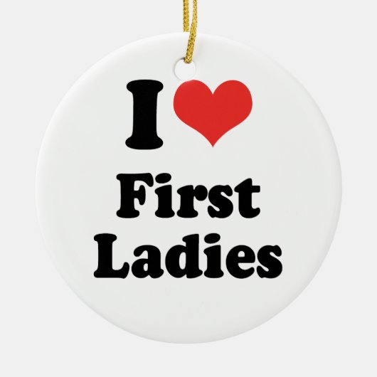 IK VIND EERSTE LADIES - .png Keramisch Ornament (Voorkant)