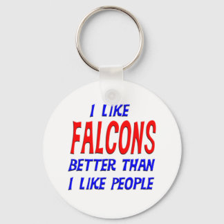 Ik vind Falcons beter dan ik dat mensen Sleutelhan Sleutelhanger