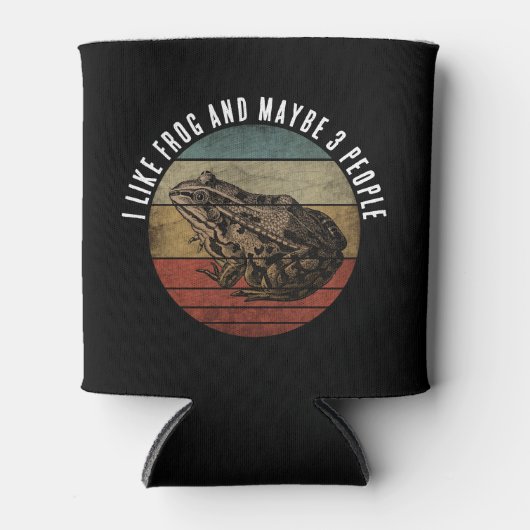 IK VIND FROG EN MISSCHIEN 3 MENSEN BLIKJESKOELER (Voorkant)