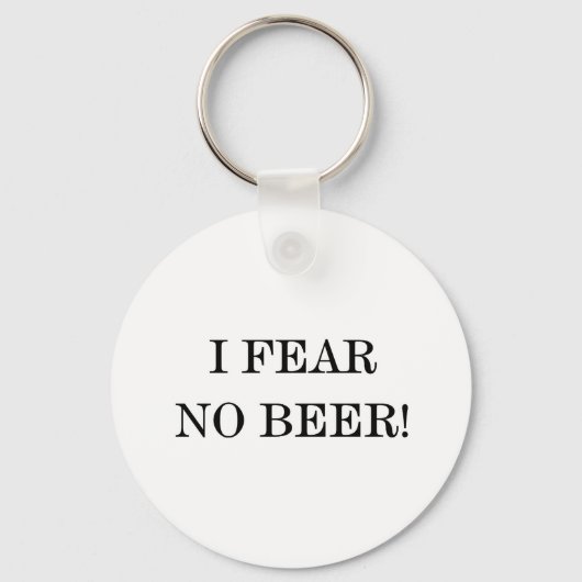 IK VIND GEEN BEER! SLEUTELHANGER (Voorkant)