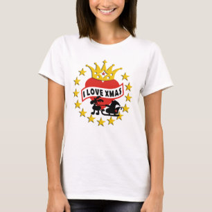 IK VIND GRATIS HART EN KROGEN T-SHIRT