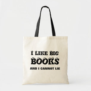 IK VIND GROTE BOEKEN BAG TOTE BAG
