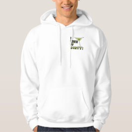 IK VIND HET DIRTY. Dirty Martini Cocktail Humor Hoodie