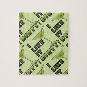 IK VIND HET DIRTY. Dirty Martini Cocktail Humor Legpuzzel