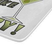 IK VIND HET DIRTY. Dirty Martini Cocktail Humor Snijplank (Hoek)