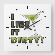 IK VIND HET DIRTY. Dirty Martini Cocktail Humor