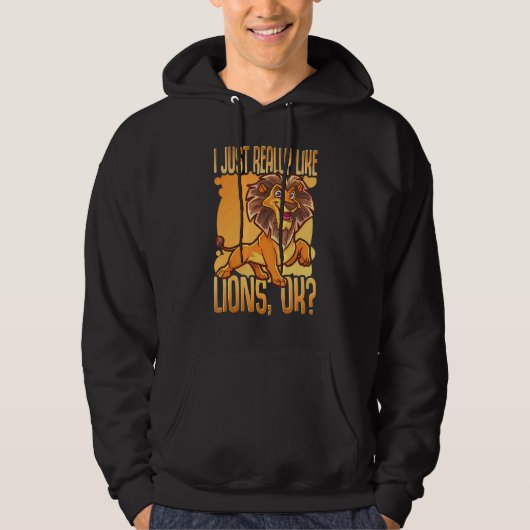 Ik vind het echt leuk dat Lons oke Afrikaanse Lon. Hoodie (Voorkant)