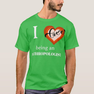 IK VIND HET EEN ANTHROPOLOGIST T-SHIRT