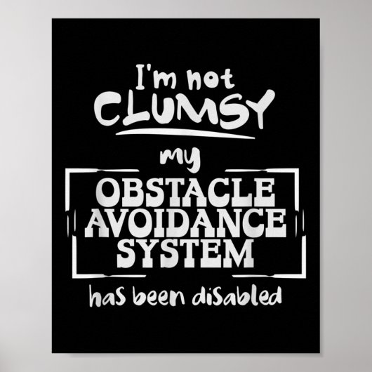 Ik vind het geen grappig en sarcastisch citaat poster (Voorkant)